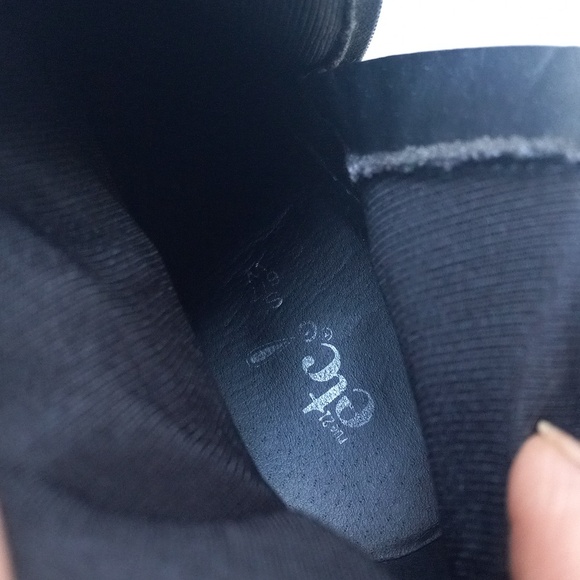 Rue 21 ETC Women's Black Mid Calf Boots Size S 6/7 - Picture 9 of 12